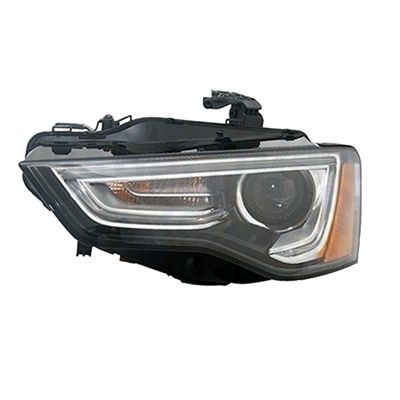 AUDI S5 COUPE HEAD LAMP UNIT LEFT (Driver Side) (XENON)(WO/CURVE LIGHTING)(WO/BULBS&BALLAST)(FROM 5-5-12) OEM#8T0941043E 2012-2017 PL# AU2502181