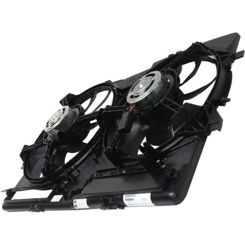 AUDI A5 COUPE RADIATOR & A/C FAN ASSEMBLY (2.0L/3.2L) OEM# 8K0121207A-PFM 2008-2015 PL# AU3115113