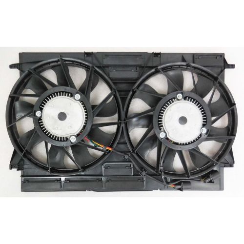 AUDI Q7  / SQ7  RADIATOR & A/C FAN ASSY (DUAL FAN)(W/BRUSHLESS MOTOR)(EXC SQ7 4.0L) OEM# 8W0121207C-PFM 2017-2023 PL# AU3115119