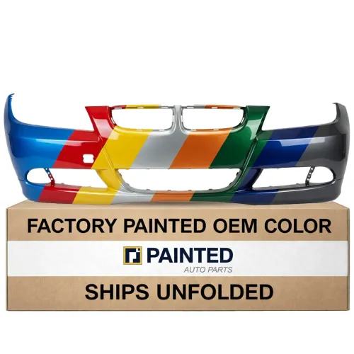 2006-2008 BMW 3 Sedan Front Bumper CAPA OEM# 51117140859 PL# BM1000180C