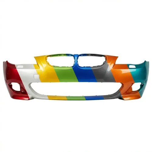 2006-2007 BMW 5 Series Wagon Front Bumper Sport Package Without Sensor OEM# 51117897207 PL# BM1000182