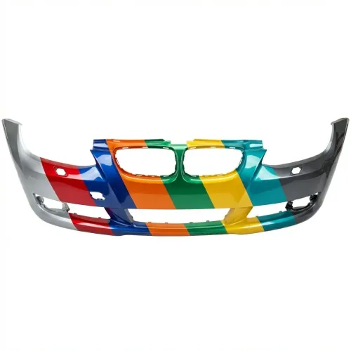 2007-2010 BMW 3 Coupe Front Bumper OEM 51117181308 WO M PKG PL# BM1000189