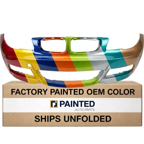 2008-2013 BMW 1 Series Coupe/Convertible Front Bumper W/ M Pkg WO/Washer OEM# 51118057506 PL# BM1000208