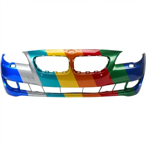 2012-2013 BMW 5 SERIES HYBRID Front Bumper with Sensor and Side Camera CAPA OEM# 51117285965 PL# BM1000240C