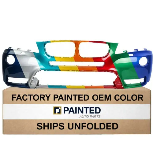 2011-2014 BMW X3 Front Bumper PRM w/ HL Washer w/o M Pkg CAPA OEM# 51117261188 PL# BM1000253C