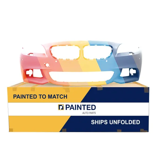 2011-2013 BMW 5 Series Front Bumper with Sensor and Side Camera M PKG CAPA OEM 51118048672 PL# BM1000256C