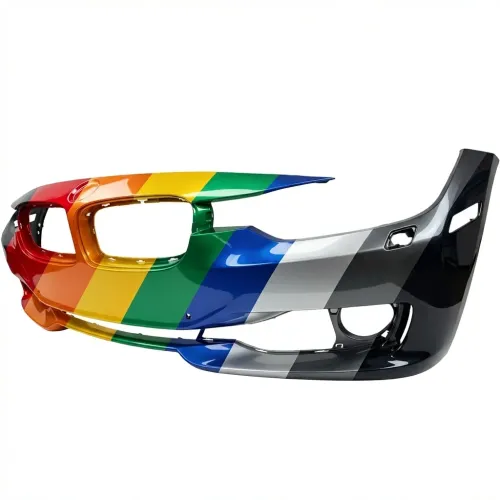 2014-2015 BMW 3 WAGON Front Bumper without Lower Molding with Washers Parking Sensors Parking Assist and Camera CAPA OEM# 51117293016 PL# BM1000257C