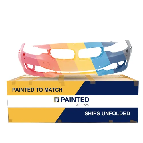 BMW BMW 3 (SEDAN) FRONT B COVER PRIMED (WO/LWR MLDG)W/WASH W/PK SNSR W/PK ASSIT WO/CAMERA(EXC M SPORT) OEM#51117293017 2012-2015 PL# BM1000258