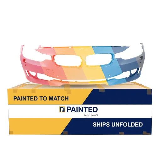 BMW BMW 3 (SEDAN) FRONT B COVER PRIMED (WO/LWR MLDG)W/ WASH W/ PK SNSR WO/PK ASSIT W/ CAMERA(EXC M SPORT) OEM#51117327277 2012-2015 PL# BM1000261