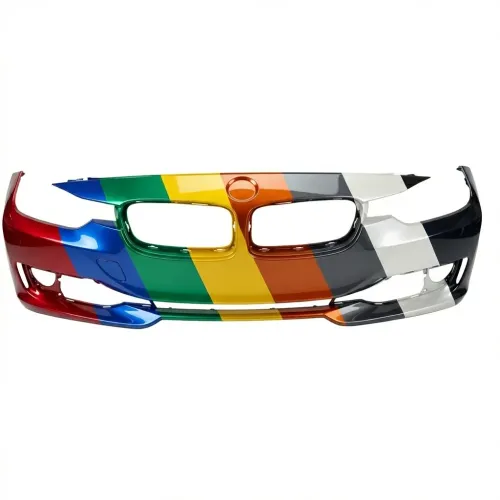 2012-2015 BMW 3 Sedan Front Bumper PRM without Sensors Park Assist or Camera CAPA OEM# 51117293085 PL# BM1000276C