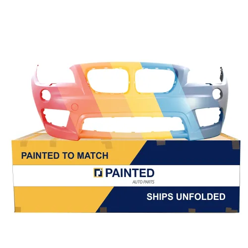 BMW BMW X1 FRONT BUMPER COVER PRIMED (W/ WASHER)(WO/SENSOR)(W/ M SPORT)(1PC) OEM#51118050464 2013-2015 PL# BM1000304