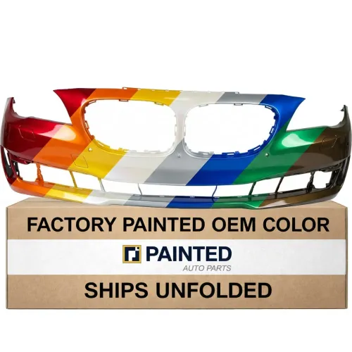 2013-2015 BMW 7 Series Front Bumper w Sensor w Camera WO M PKG OEM# 51117332264 PL# BM1000316