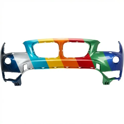 2013-2015 BMW X1 Front Bumper w/ Washer CAPA OEM# 51117345030 PL# BM1000321C