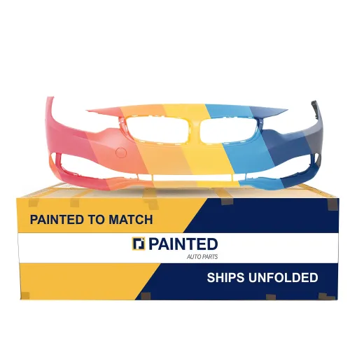 2015-2020 BMW 4 Gran Coupe Front Bumper without M Sport or Washers or Parking Sensor OEM# 51117363276 PL# BM1000331