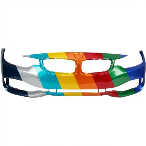 2015-2020 BMW 4 Gran Coupe Front Bumper without M Sport or Washers or Parking Sensor OEM# 51117363276 PL# BM1000331