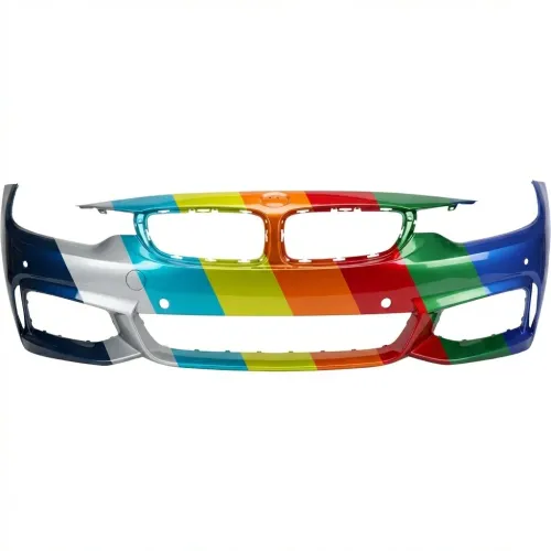 2015-2020 BMW 4 Series Front Bumper M Sport without Washers with Parking Sensors OEM 51118060883 PL# BM1000337