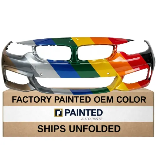 2014-2020 BMW 4 Front Bumper M Sport w/o Washer w/ Park Sensor w/ Camera CAPA OEM# 51118061927 PL# BM1000338C