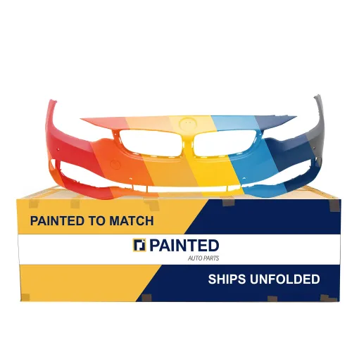 2014-2017 BMW 4 Series Coupe Front Bumper without M Sport with Parking Sensor without Washer OEM# 51117363278 PL# BM1000383