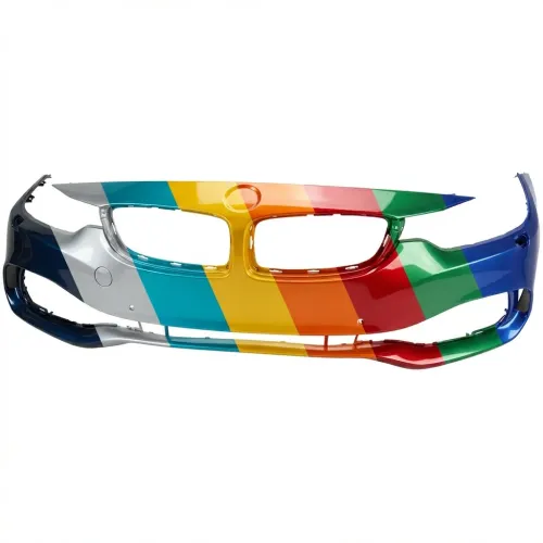 2015-2017 BMW 4 Gran Coupe Front Bumper WO M Sport W PK Sensor PK Assist CAPA OEM# 51117363282 PL# BM1000387C