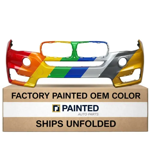 2014-2018 BMW X5 Front Bumper w/Wash Sensor Surround View Night Vision LED Fog W/O M Sport OEM# 51117378555 PL# BM1000403