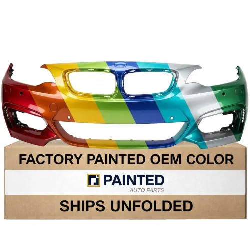 2014-2021 BMW 2 Series Coupe Front Bumper w/o Park Assist w/ M Sport CAPA OEM# 51118058098 PL# BM1000410C