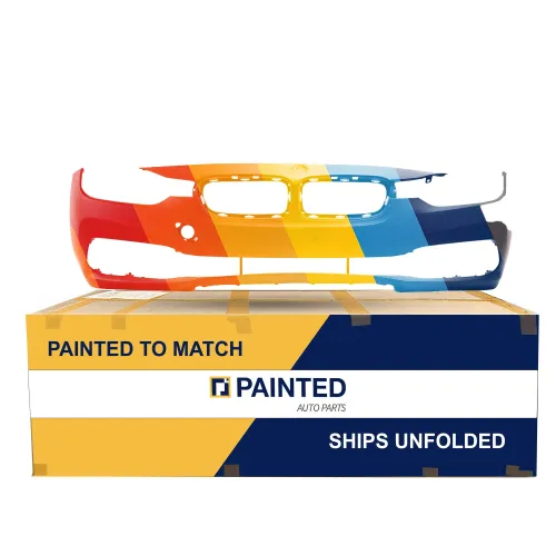 BMW BMW 3 (SEDAN) FRONT BUMPER COVER PRIMED WO/WASH WO/M SPORT (STANDARD/MODERN) OEM#51117445105 2016-2018 PL# BM1000425