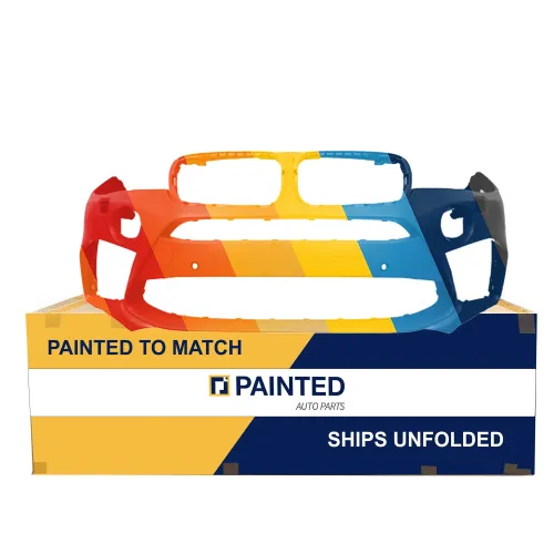 2014-2018 BMW X5 Front Bumper With Headlight Wash Park Sensors Auto Parking Aid M Sport OEM# 51118066734 PL# BM1000435