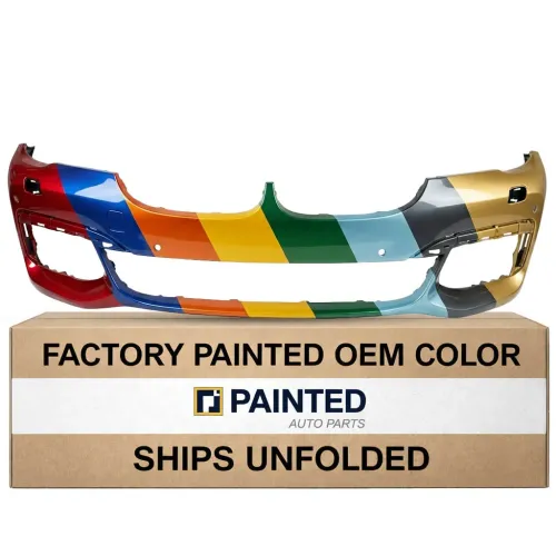 2016-2019 BMW 7 SERIES G11/G12 Front Bumper with Washer 4 Pk Sensor Tow M Package CAPA OEM# 51118064753 PL# BM1000452C