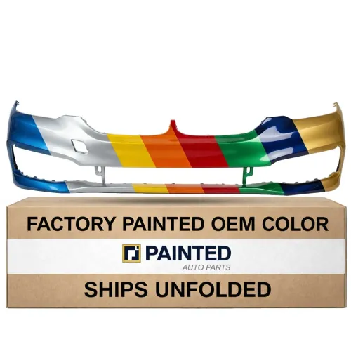 2017-2020 BMW 5 Series Front Bumper WO Washer WO Sensor 530/540 WO M Pkg CAPA OEM# 51117427447 PL# BM1000467C
