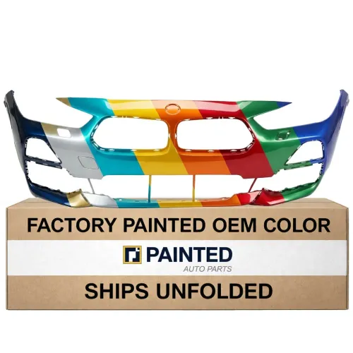 2018-2023 BMW X2 Front Bumper without Sensors for 28i Non-M Sport OEM# 51117499470 PL# BM1000502
