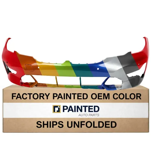 2019-2022 BMW 3 Series Sedan Front Bumper W/PK Sensor W/O Parking Assist 330i Luxury/Sport Line OEM# 51118496501 PL# BM1000519