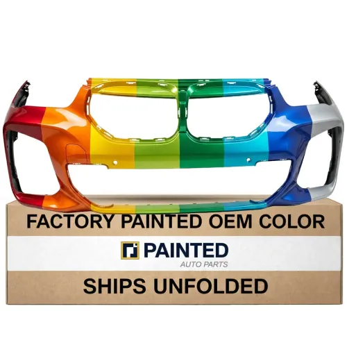 2020-2022 BMW X1 Front Bumper No Washer With Sensor Parking Assist M Package OEM# 51119883765 PL# BM1000524
