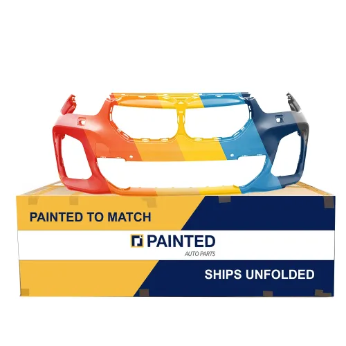 2020-2022 BMW X1 Front Bumper with Washer Hole & without Parking Assist M Package OEM# 51119883767 PL# BM1000527