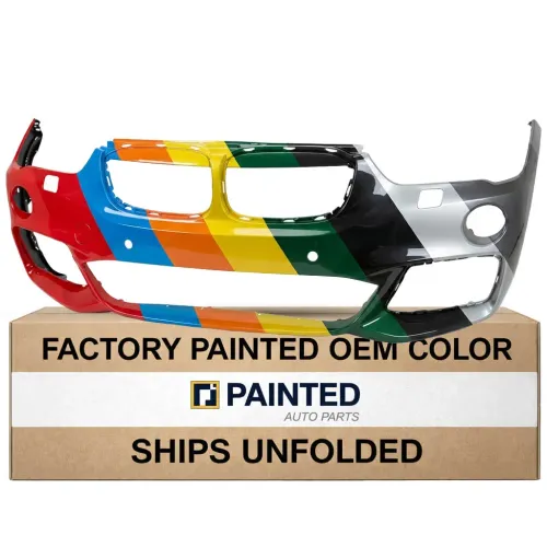 2017-2019 BMW X1 Front Bumper with Washer Sensor M Package OEM# 51118072773 PL# BM1000539