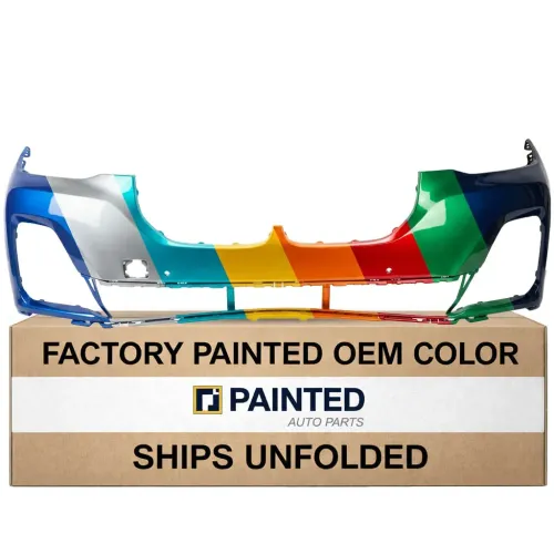 2019-2022 BMW X7 Front Bumper 2 Sensor Holes 40i 50i WO M Sport CAPA OEM# 51119478440 PL# BM1000544C
