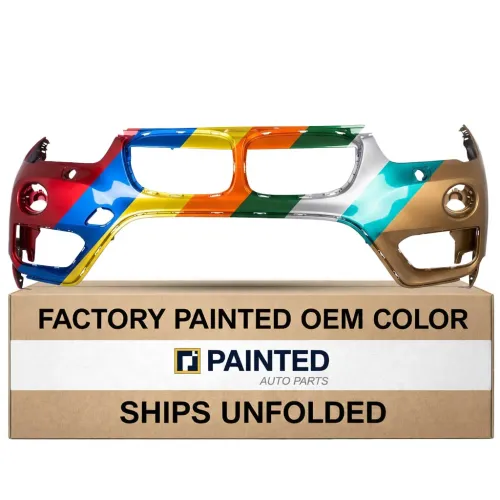 2016-2019 BMW X1 Front Bumper with Washer with Sensor without M Package OEM# 51117453569 PL# BM1014103
