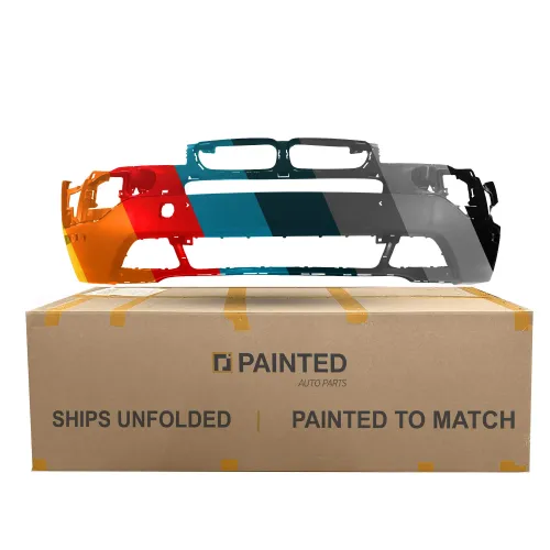 2007-2010 BMW X3 Front Bumper Lower with Sensor Excluding M Package CAPA OEM# 51113445878 PL# BM1015101C