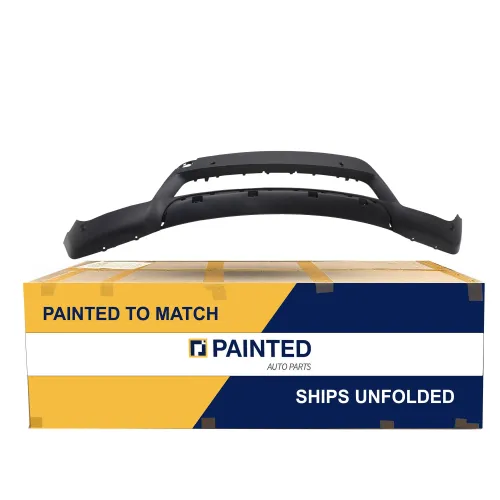 2011-2013 BMW X5 Front Bumper Lower Trim Dark Gray with Sensor without M Package OEM# 51117222382 PL# BM1015104