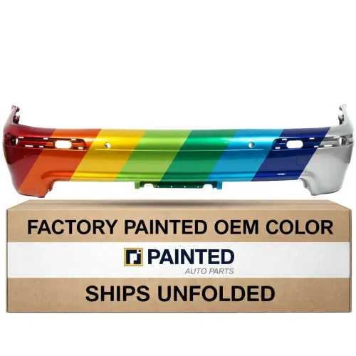 2000-2003 BMW M5 Rear Bumper with Molding Hole & Sensor OEM# 51122498489 PL# BM1100122