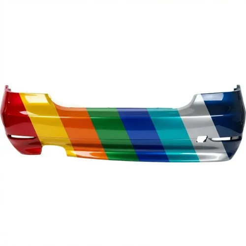 2004-2007 BMW 5 SERIES SEDAN Rear Bumper W/O Sensor Hole W/O M Pkg OEM# 51127077939 PL# BM1100160