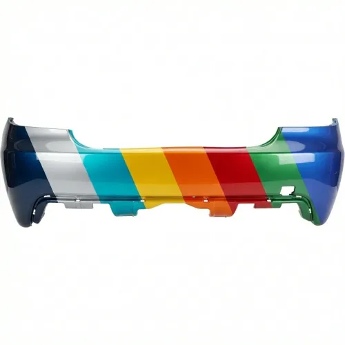 2004-2010 BMW 5 Series Sedan Rear Bumper Without Sensor With M Package OEM# 51127897221 PL# BM1100162