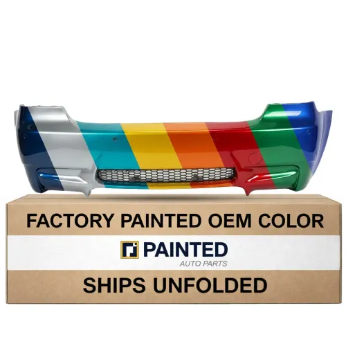 2008-2013 BMW 3 Coupe Rear Bumper w Sensor OEM 51127907209 PL# BM1100191