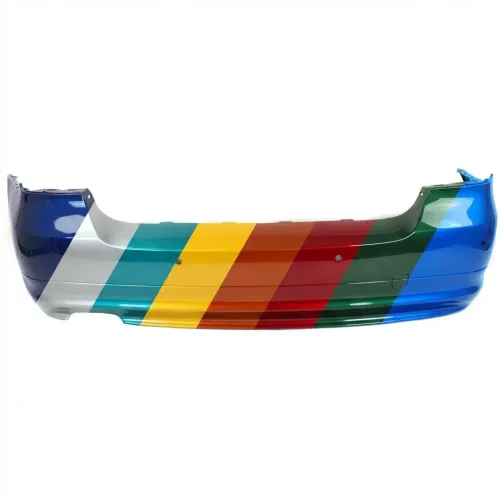 2009-2011 BMW 3 Series Sedan Rear Bumper Without Turbo Without M With Sensor OEM# 51127202706 PL# BM1100217