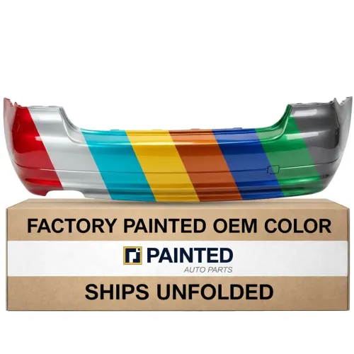 2009-2011 BMW 3 Sedan Rear Bumper Without Turbo Without Sensor OEM 51127202694 PL# BM1100218