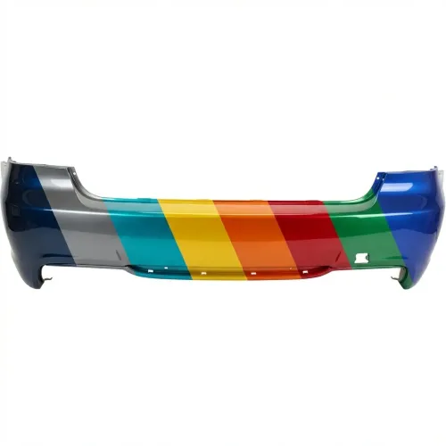 2006-2011 BMW 3 Sedan Rear Bumper OEM 51127906501 with M Package without Sensor PL# BM1100231