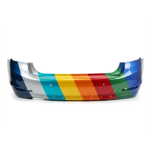 2012-2015 BMW 3 Sedan Rear Bumper Without M Sport With Molding Hole With Parking Sensor OEM# 51127312734 PL# BM1100240