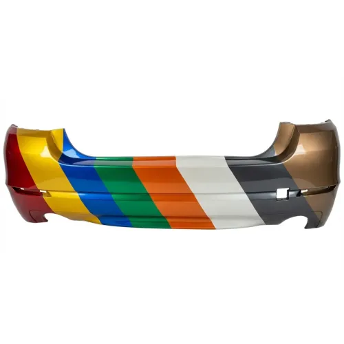 2012-2013 BMW 5 SERIES HYBRID Rear Bumper W/O Sensor CAPA OEM 51127238529 PL# BM1100244C