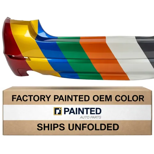 2012-2013 BMW 5 SERIES HYBRID Rear Bumper W/O Sensor CAPA OEM 51127238529 PL# BM1100244C