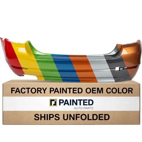 2011-2013 BMW 5 SERIES Sedan Rear Bumper WO Sensor 528i WO M PKG OEM 51127238521 PL# BM1100247