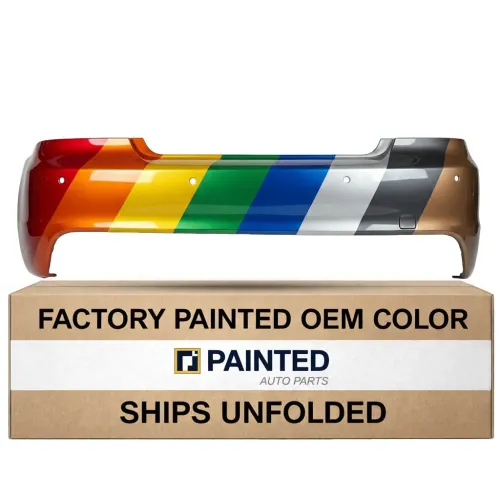 2008-2013 BMW 1 Series Coupe Convertible Rear Bumper OEM 51127892599 PL# BM1100264